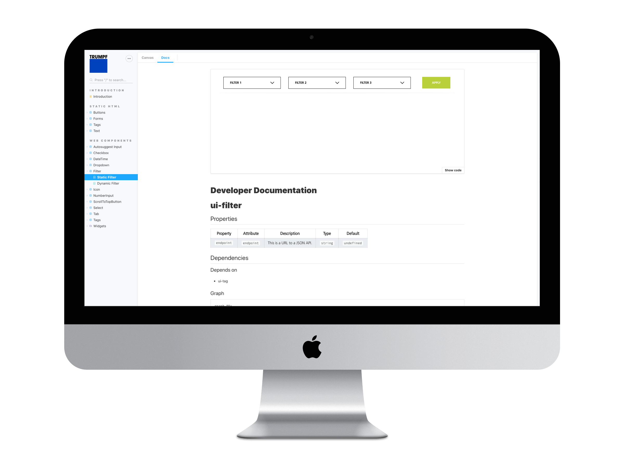 Component Library mit Storybook